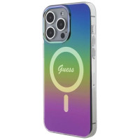 Guess IML Iridescent MagSafe case for iPhone 15 Pro Max 6.7" - multicolor