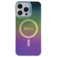 Guess IML Iridescent MagSafe case for iPhone 15 Pro Max 6.7" - multicolor