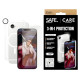Panzerglass CARE by PanzerGlass Fashion 3in1 Protective Set Case+Glass+Lens for iPhone 16e - transparent