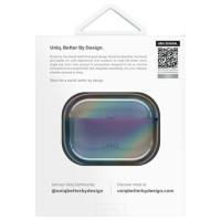 Uniq Iridescia Case for AirPods Pro 2 Hang Case - Holo Multicolor