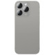 Amazingthing Aviation-Grade Alloy Tempered Glass Lens for iPhone 16 Pro / 16 Pro Max Camera Lens - Gray