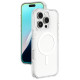 Amazingthing Minimal Mag Case with Magnetic Ring for iPhone 16 Pro - Transparent