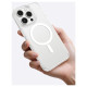 Amazingthing Minimal Mag Case with Magnetic Ring for iPhone 16 Pro - Transparent