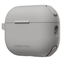 Amazingthing Omni Case for AirPods Pro 2 Silicone Case - Gray