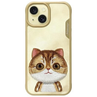Nimmy Big Eyed Pet 2.0 Cat Case for iPhone 15 - Green