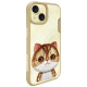 Nimmy Big Eyed Pet 2.0 Cat Case for iPhone 15 - Green