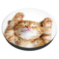Popsockets 2 Snoozy Cat Holder and Phone Stand