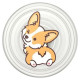Popsockets PlantCore Grip Cheeky Corgi Phone Holder and Stand