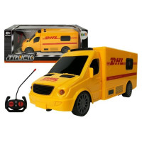 Lean Toys* Kravas furgons DHL ar pulti  18963