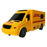 Lean Toys* Kravas furgons DHL ar pulti  18963