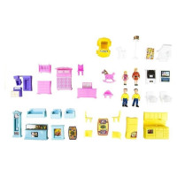 Lean Toys* Leļļu māja ar aksesuāriem 69 cm 57436