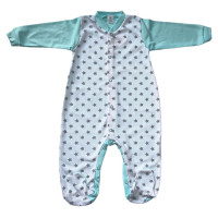 Zuzia Rompers Green Stars  80 cm (602)