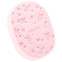 Babyono Švammīte-sūklis vannošanai SUPER SOFT BabyOno 1640/01 pink