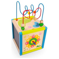 Sun Baby Attīstošais koka kubs-šķirotājs XL SunBaby E01.072.0.1 [A]