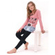 Yoclub Legingi BLACK 110-116 cm ULD-0006 Yoclub