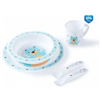 Canpol Babies Plastmasas trauku komplekts Canpol 04/401pink