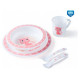 Canpol Babies Plastmasas trauku komplekts Canpol 04/401pink