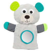 Canpol Babies Plīša lācis-marionete BEAR Canpol 68/076grey
