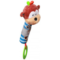 Babyono Rotaļlieta ar pīkstuli MONKEY GEORGE BabyOno 619