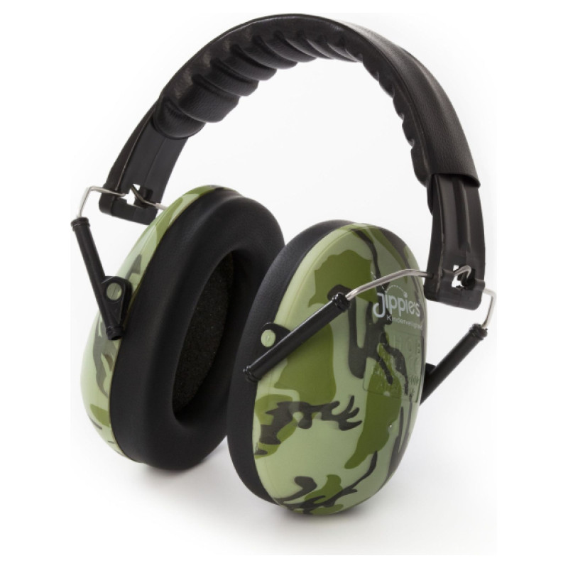 Jippie's trok&scaron;ņus slāpējo&scaron;as austiņas bērniem, kamuflāža - 858513