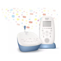 Philips Avent DECT mazuļa uzraudzības ierīce ar nakts gaismas projekciju - SCD735/52