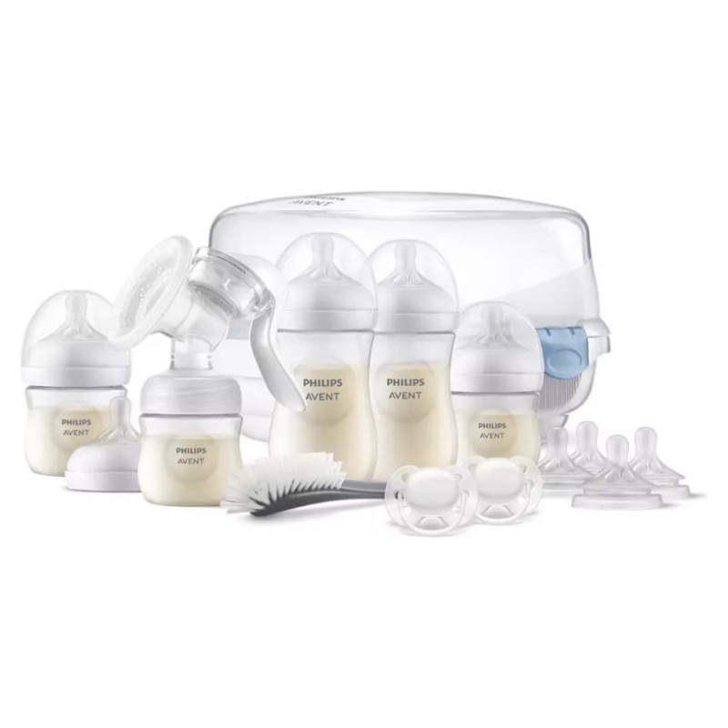 Philips Avent manuālā krūts piena sūkņa dāvanu komplekts - SCD430/50