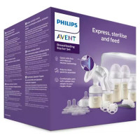 Philips Avent manuālā krūts piena sūkņa dāvanu komplekts - SCD430/50