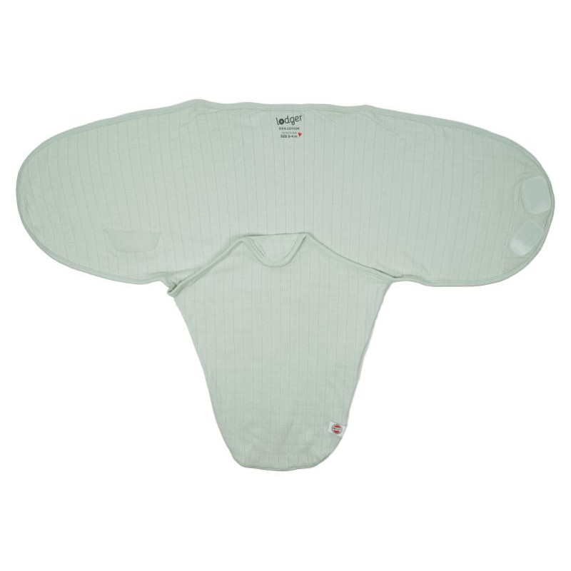 Lodger Bundler Solid kokvilnas autiņ&scaron; mazuļa ietī&scaron;anai, Peppermint - BN 104