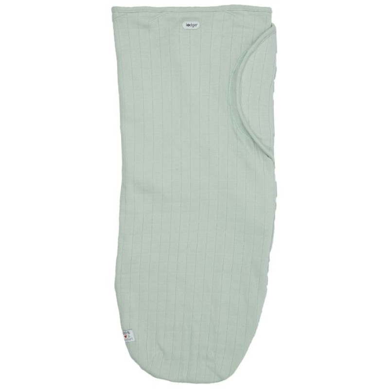 Lodger Bundler Solid kokvilnas autiņ&scaron; mazuļa ietī&scaron;anai, Peppermint - BN 104