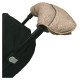 Lodger Warmer Folklore Taslon ratu cimdi, Birch - WMT 599