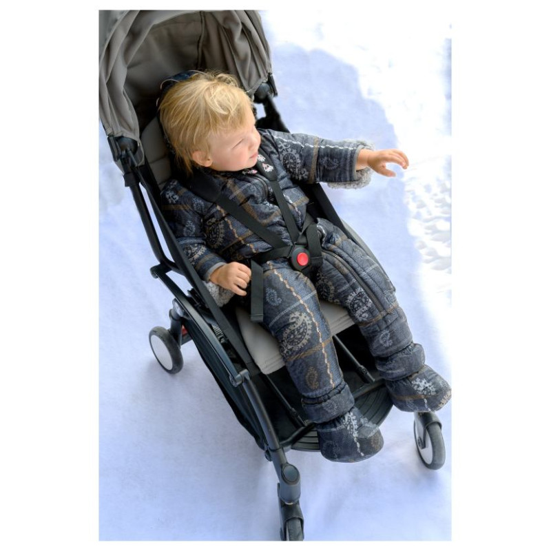 Lodger Skier Tribe kombinezons, 12-18 mēn.80izm., Pigeon - SKP 626_12-18