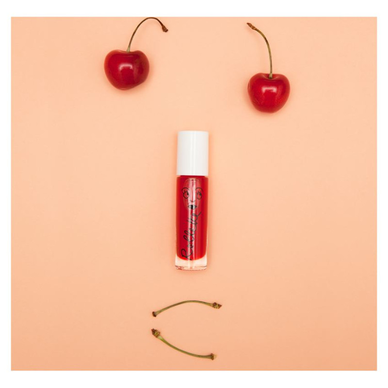 Nailmatic Kids Dabīgs un mitrino&scaron;s bērnu lūpu spīdums ar vitamīniem un augļu gar&scaron;u, Cherry, 6,5 ml - ROLLCERISE