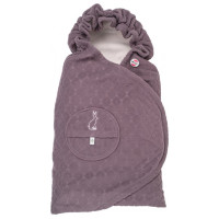 Lodger Wrapper Folklore Fleece ietinamā sedziņa 2 in 1, Mauve - WPF 330