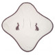 Lodger Wrapper Folklore Fleece ietinamā sedziņa 2 in 1, Mauve - WPF 330