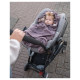Lodger Wrapper Folklore Fleece ietinamā sedziņa 2 in 1, Mauve - WPF 330