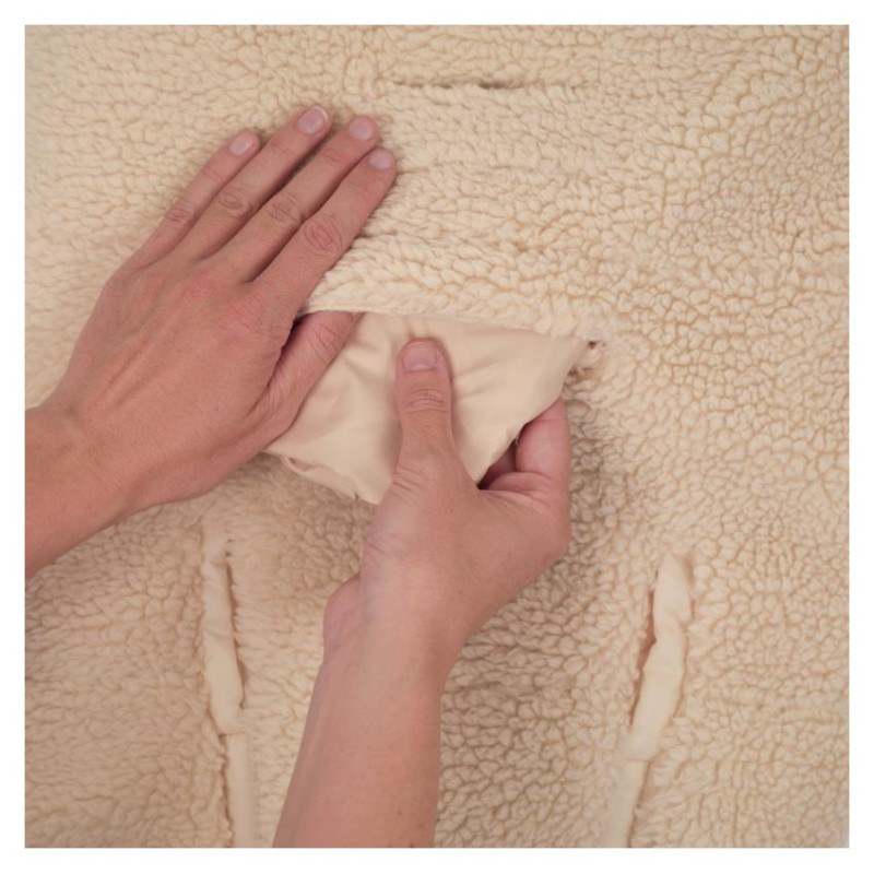 Lodger Wrapper Teddy ietināmā sedziņa, Birch - WPT 599