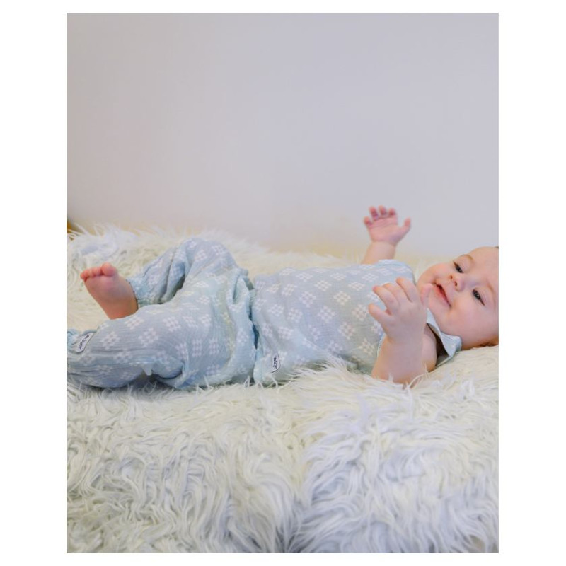 Lodger Hipster Tribe Muslin vasaras mazuļa hipster bikses, Ice Flow, 68 cm - HS 105_68