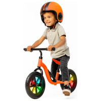 Chillafish Charlie 10"  līdzsvara velosipēds, oranžš, ar gaismiņām no 1,5  līdz 4 gadiem - CPCH02ORA