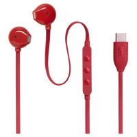 JBL USB-C austiņas, sarkanas - JBLT305CRED