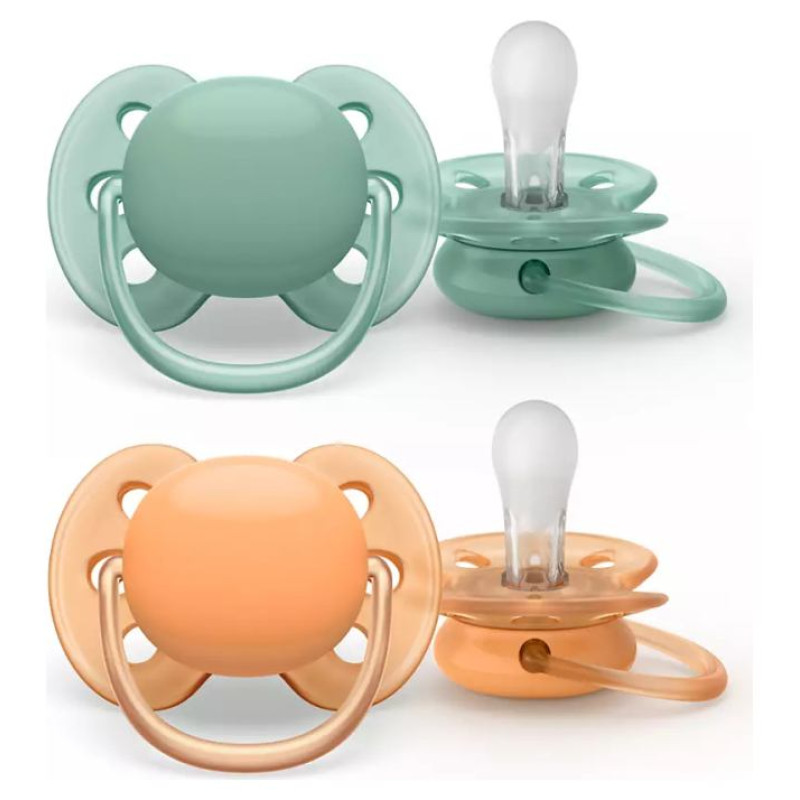 Philips Avent māneklītis Ultra soft Neutral, 0-6M (2 gab) - SCF091/03