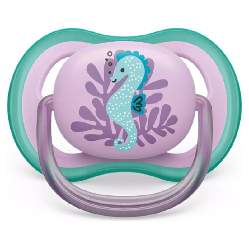 Philips Avent māneklītis Ultra Air Deco, seahorse, 6-18M (1 gab), meitenēm - SCF086/06