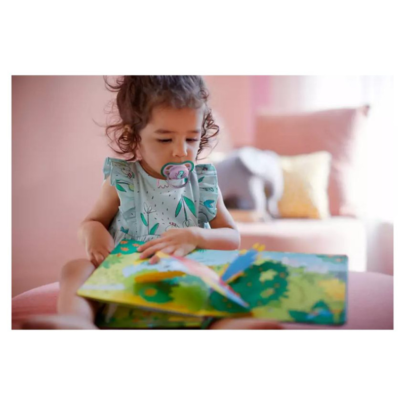 Philips Avent māneklītis Ultra Air Deco, seahorse, 6-18M (1 gab), meitenēm - SCF086/06