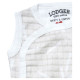 Lodger Romper Sprinkle kokvilnas bodijs bez piedurknēm, Ivory, 68 cm - RF 069_68
