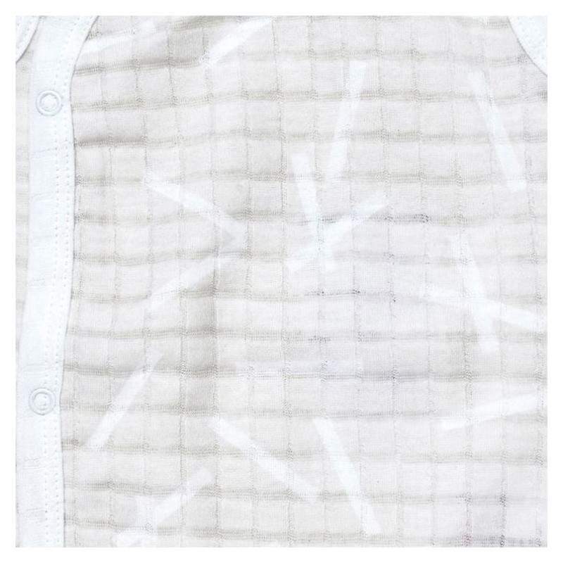 Lodger Romper Sprinkle kokvilnas bodijs bez piedurknēm, Ivory, 68 cm - RF 069_68