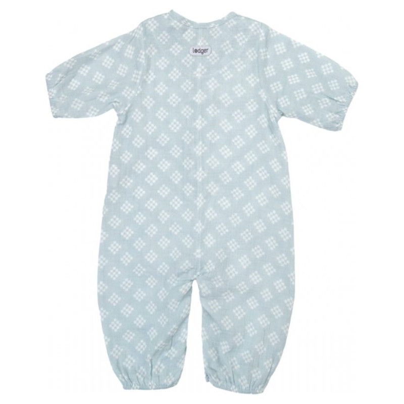 Lodger Jumper Tribe Muslin mazuļu rāpulis bez pēdiņām, Ice Flow, 74 cm - JP 105_74