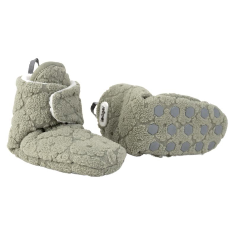 Lodger Slipper Folklore Fleece čībiņas, Elm, 12-18m - SL 632_12-18