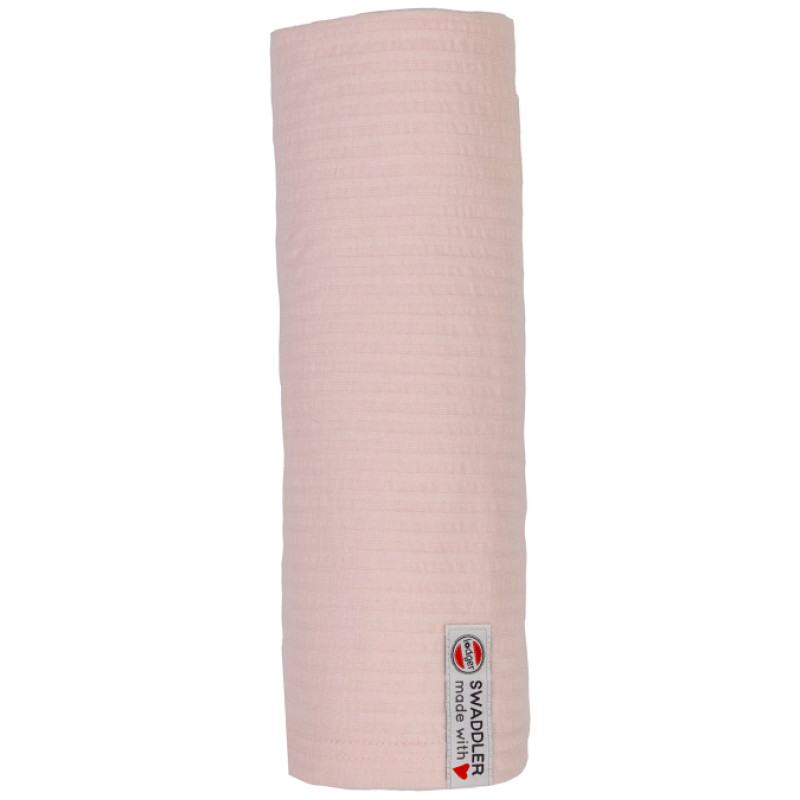 Lodger Swaddler Seersucker kokvilnas autiņ&scaron;, 120x120 cm, Tan - SW 103