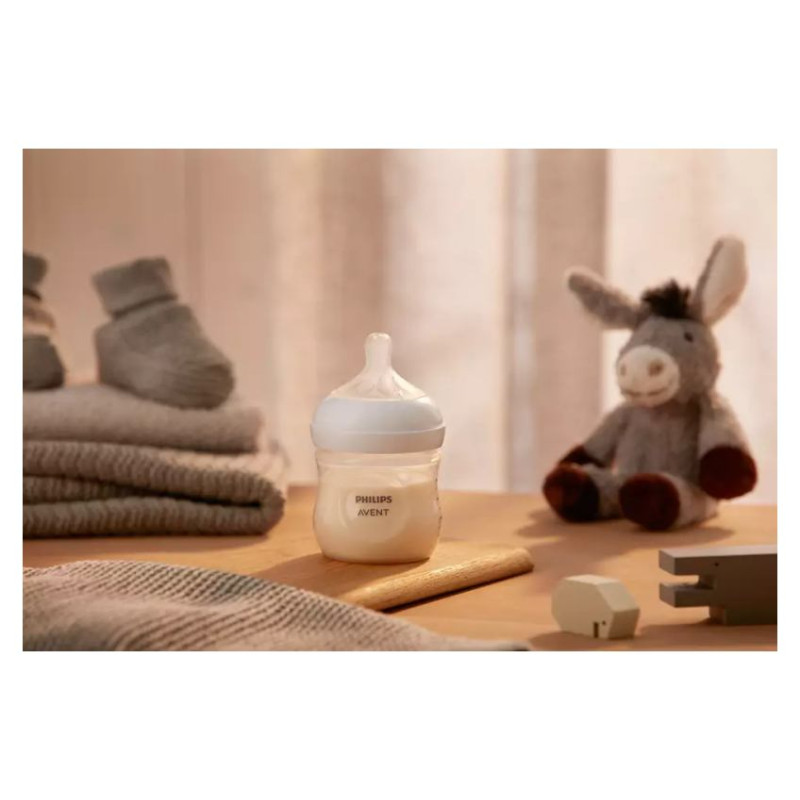 Philips Avent Natural Response baro&scaron;anas pudelīte 125 ml, jaundzimu&scaron;ā knupītis, 0m+ - SCY900/01