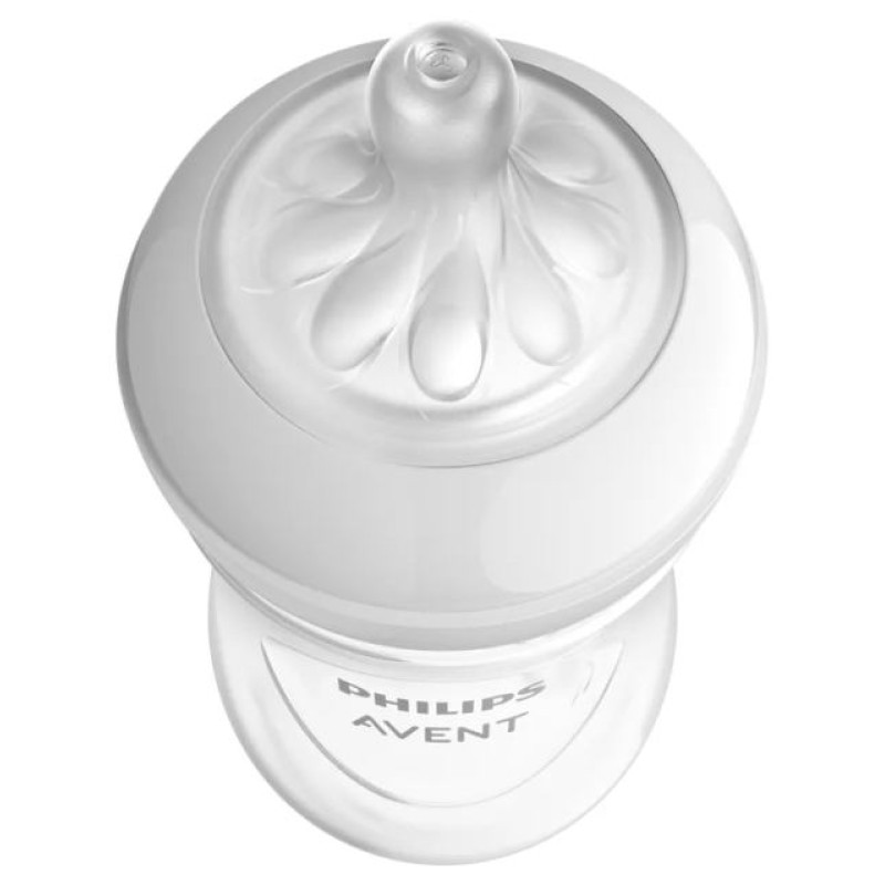 Philips Avent Natural  Response  baro&scaron;anas pudeļu silikona knupī&scaron;i, lēna plūsma, 0M+ (2 gab) - SCY962/02