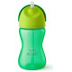 Philips Avent Krūzīte ar elastīgu salmiņu, 300 ml, 12M+, zaļa - SCF798/01